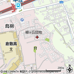 岡山県倉敷市鳥羽121-13周辺の地図