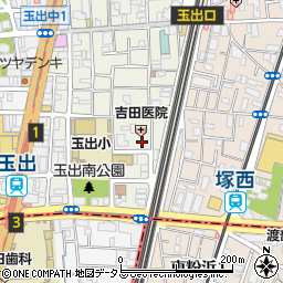 吉田内科医院周辺の地図