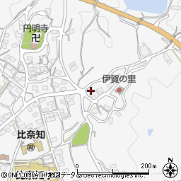 三重県名張市下比奈知3339-10周辺の地図