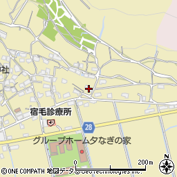 岡山県岡山市東区宿毛389周辺の地図