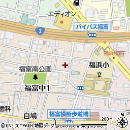 福富リングマンション周辺の地図