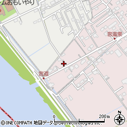 岡山県岡山市中区江崎5周辺の地図