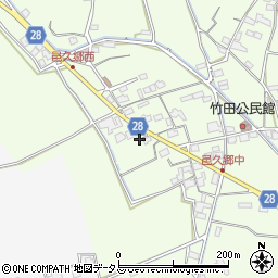 岡山県岡山市東区邑久郷189周辺の地図