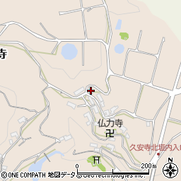 奈良県生駒郡平群町久安寺940周辺の地図