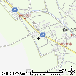 岡山県岡山市東区邑久郷191周辺の地図