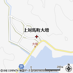 長崎県対馬市上対馬町大増704周辺の地図