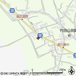 岡山県岡山市東区邑久郷190周辺の地図