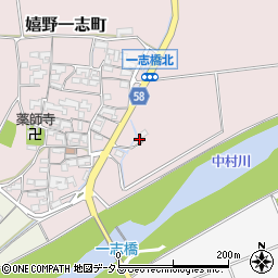 三重県松阪市嬉野一志町179周辺の地図