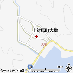 長崎県対馬市上対馬町大増708周辺の地図