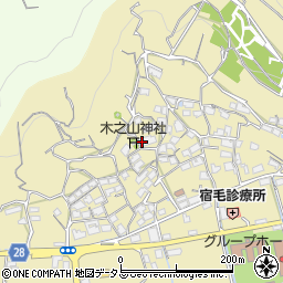 岡山県岡山市東区宿毛184周辺の地図