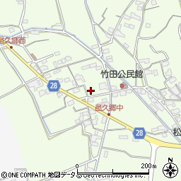 岡山県岡山市東区邑久郷255周辺の地図