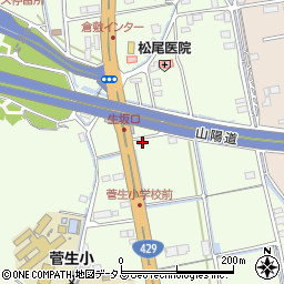 岡山県倉敷市西坂1787-3周辺の地図