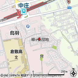 岡山県倉敷市鳥羽121-2周辺の地図