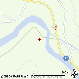 山口県萩市上田万771周辺の地図