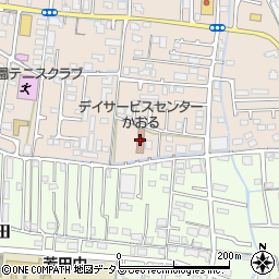 デイサービスセンターかおる周辺の地図