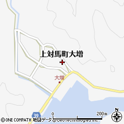 長崎県対馬市上対馬町大増717周辺の地図