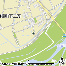 岡山県倉敷市真備町下二万2096-1周辺の地図