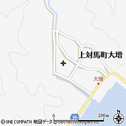 長崎県対馬市上対馬町大増652周辺の地図