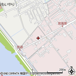 岡山県岡山市中区江崎11周辺の地図