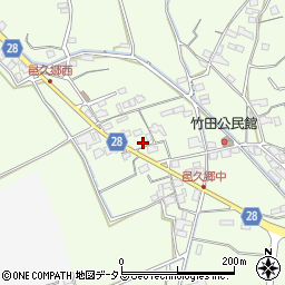 岡山県岡山市東区邑久郷244周辺の地図