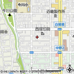 コーポ今川周辺の地図