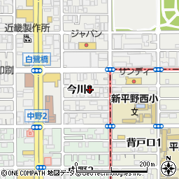 株式会社真鍋金栄堂周辺の地図