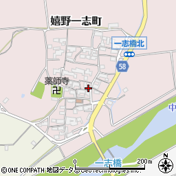 三重県松阪市嬉野一志町675周辺の地図