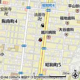 コスモ昭和町南ＳＳ周辺の地図