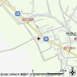 岡山県岡山市東区邑久郷192周辺の地図