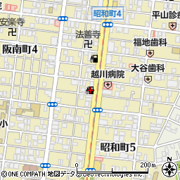コスモ昭和町南ＳＳ周辺の地図