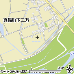 岡山県倉敷市真備町下二万2121-5周辺の地図