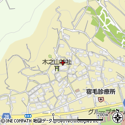 岡山県岡山市東区宿毛186周辺の地図