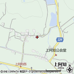 岡山県岡山市東区上阿知1105周辺の地図