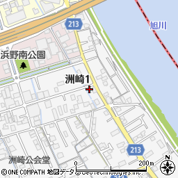 有限会社濱野屋塗装店周辺の地図