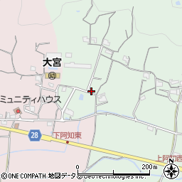 岡山県岡山市東区上阿知986周辺の地図
