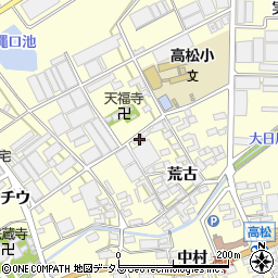 愛知県田原市高松町木場27-1周辺の地図