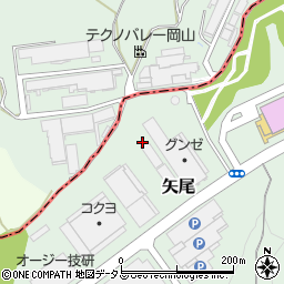 株式会社仙台銘板　岡山営業所周辺の地図
