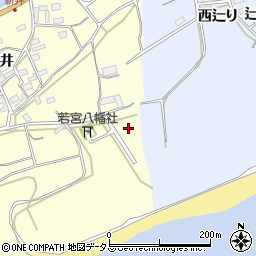 愛知県田原市高松町東原周辺の地図