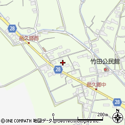 岡山県岡山市東区邑久郷234周辺の地図