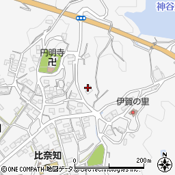 三重県名張市下比奈知3299周辺の地図