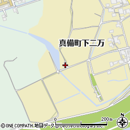 岡山県倉敷市真備町下二万2154-1周辺の地図