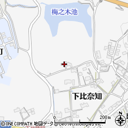 三重県名張市下比奈知2342周辺の地図