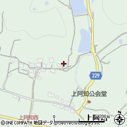 岡山県岡山市東区上阿知1124周辺の地図