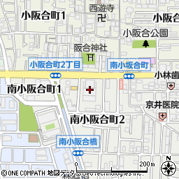 大阪中河内農業協同組合　本店共済課周辺の地図