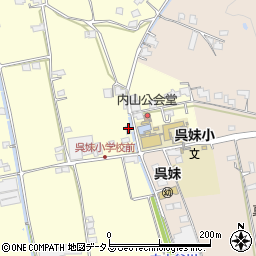 岡山県倉敷市真備町妹164周辺の地図