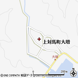 長崎県対馬市上対馬町大増664周辺の地図