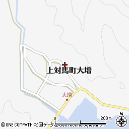 長崎県対馬市上対馬町大増686周辺の地図
