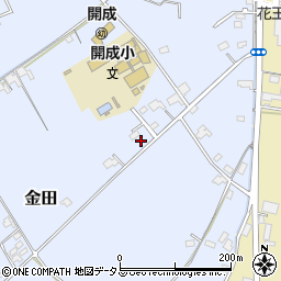 岡山県岡山市東区金田1667-5周辺の地図