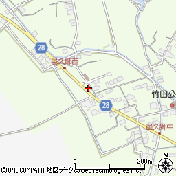 岡山県岡山市東区邑久郷194周辺の地図