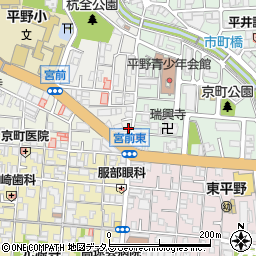 宮町ハート薬局周辺の地図